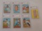 7 Different Vintage 1967 Topps Baseball Card Lot All Beckett GRADED 4 VG-EX Indians Team Helms
