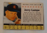 Vintage 1961 Post Cereal Baseball Card Hand Cut #81 Jerry Lumpe SP Rare KC Athletics
