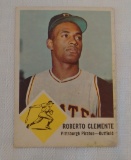 Vintage 1963 Fleer Baseball Card #56 Roberto Clemente Pirates HOF