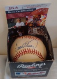 Autographed Signed ROMLB Baseball JSA COA Frank Robinson Orioles Indians Reds Bobby Brown Ball