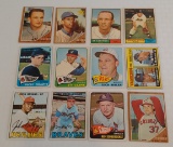 Vintage 1960s Topps Baseball Card Lot Stars HOFers Schoendienst Niekro Murcer RC Colavito