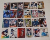 24 Different Ken Griffey Jr Baseball Card Lot Mariners Reds w/ Acetate Finest Refractor HOF