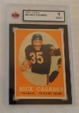Vintage 1958 Topps NFL Football High Grade Card KSA GRADED 9 MINT #53 Rick Casares Bears