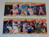 1991 Score Baseball Complete 12 Card Set National Sports Collectors Convention Show Rare
