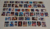 Vintage 1990 SCD Baseball Card Sheet Insert Near Complete Set #1-55 Stars HOFers Griffey Jordan 1957