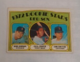 Key Vintage 1972 Topps Baseball #79 Carlton Fisk Rookie Card Sox HOF RC