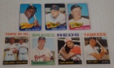 Vintage 1964 1965 Topps Baseball Star Card Lot HOF McCovey Killebrew Ford Aaron Mays Combo Robinson