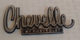 Vintage Original Chevelle By Chevrolet Metal Car Emblem Logo Rear Badge OEM Part #97282481660603
