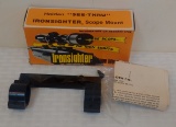 Vintage Holden Ironsighter Scope Mount Hunting See Thru w/ Box