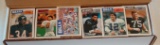 Approx 800 Box Full All Vintage 1987 Topps NFL Football Card Lot Some Stars Jim Kelly RC
