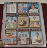 200 Vintage 1971 Topps Baseball Card Lot Some Stars HOFers