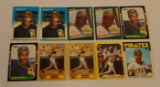 10 Barry Bonds MLB Baseball Rookie Card Lot RC Topps Donruss Fleer Classic XRC Traded