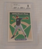 Key Vintage 1993 Topps Baseball #98 Derek Jeter Yankees BGS GRADED 8 NM-MT Beckett Yankees HOF MLB