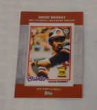 2013 Topps MLB Baseball Silk Patch Rookie 1978 Eddie Murray Orioles Insert Relic HOF