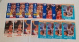 Early 1990s Fleer NBA Basketball Michael Jordan Card Lot Base All Star Pro Visions Insert Bulls HOF