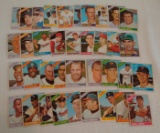 35 Different Vintage 1966 Topps MLB Baseball Card Lot