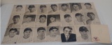 Rare Vintage 1947 1949 NY Yankees 7x9 Card Photo Complete Set w/ Envelope DiMaggio Yogi Rizzuto Nice