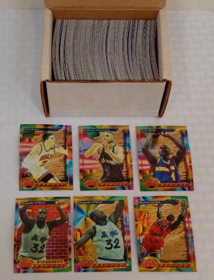 1993-94 Topps Finest NBA Basketball Complete Set Rare Jordan Shaq Penny Webber Kukoc Rookie RC