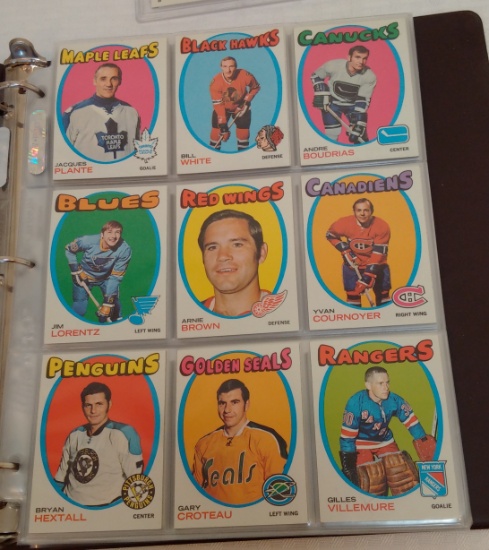 Vintage 1971-72 Topps NHL Hockey Card Complete Set #1-132 NRMT Hull Howe Orr Dryden Rookie Gorgeous