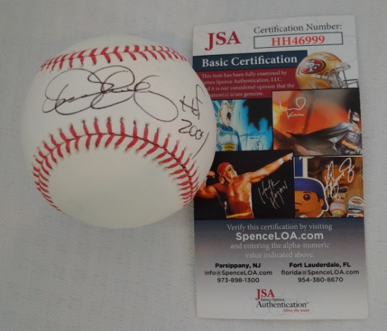 Dennis Eckersley Autographed Signed ROMLB Baseball HOF Inscription JSA COA A's Cardinals Indians