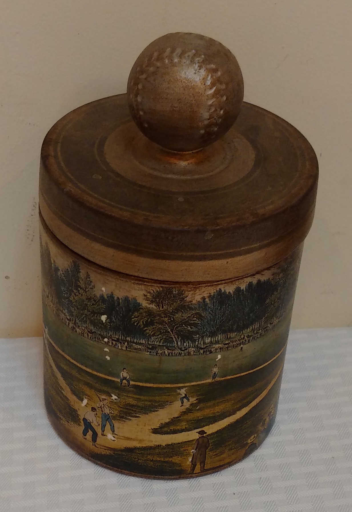 Vintage Comoy's Of London Tobacco Jar Canister w/