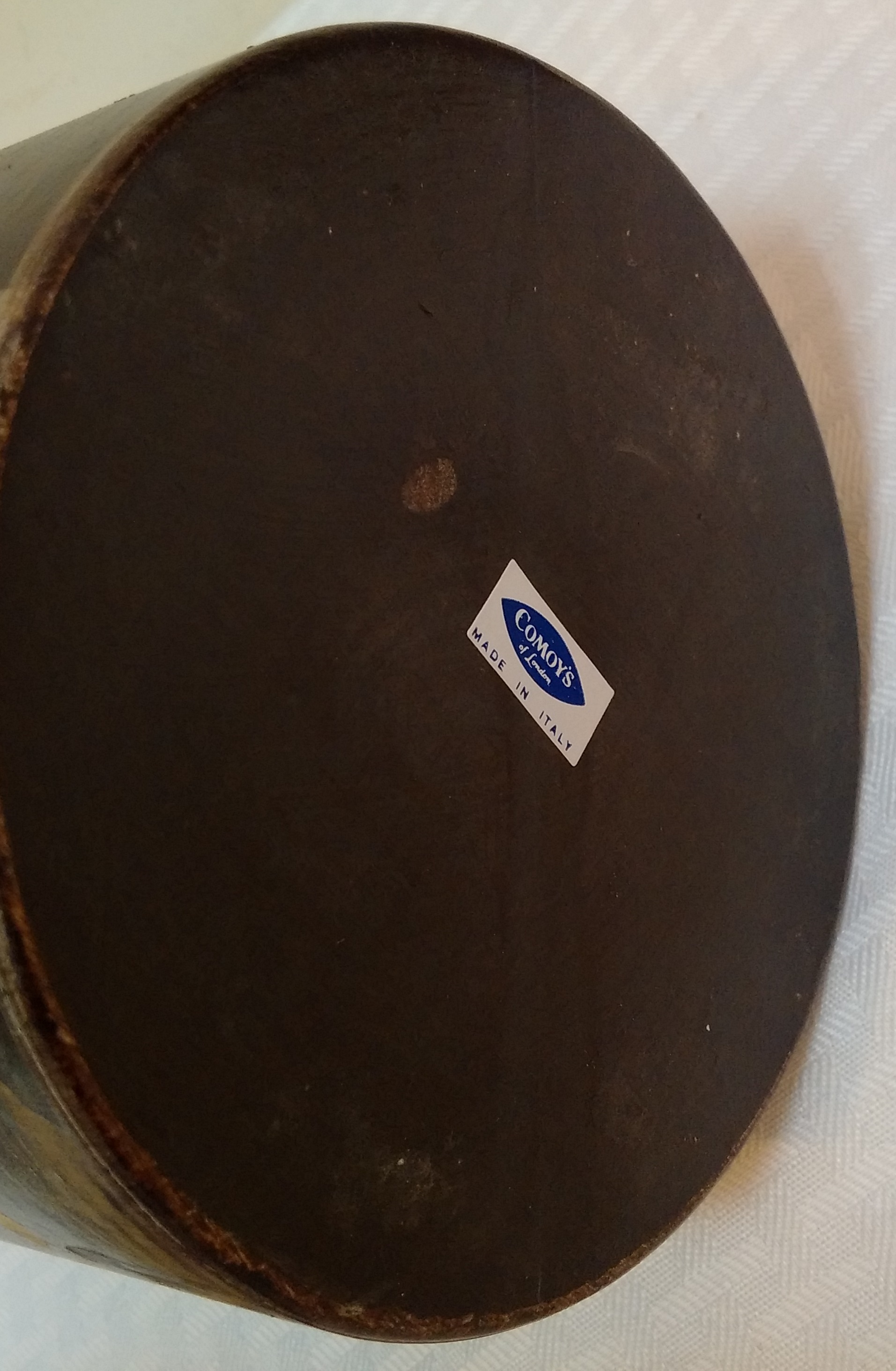 Vintage Comoy's Of London Tobacco Jar Canister w/