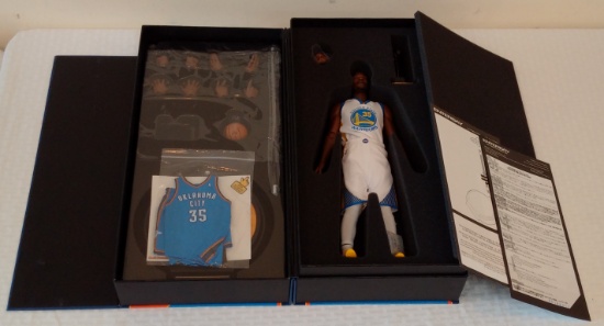 Very Rare Enterbay NBA Basketball Doll Complete w/ Box 1/6 Scale Figure Clothes Kevin Durant