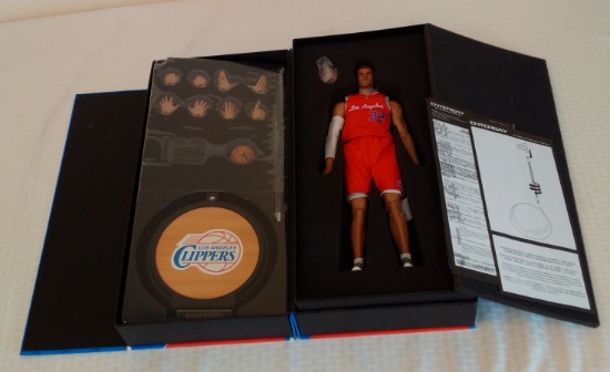 Very Rare Enterbay NBA Basketball Doll Complete w/ Box 1/6 Scale Figure Clothes Blake Griffin