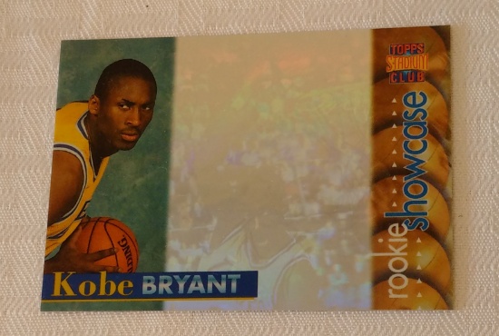 1996-97 Stadium Club NBA Basketball Rookie Insert Members Only #RS11 Kobe Bryant Lakers Holoview RC