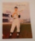 Vintage Dormand Giant Jumbo Post Card Mickey Mantle 1960s NY Yankees HOF 9x12 Natural Color #111