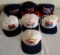 7 Vintage USA Baseball Dream Team Olympics 1992 1996 U.S. Baseball Snapback Hat Cap Lot Jordan NBA