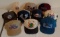 10 Different Vintage 1990s 2000s New York Yankees Snapback Hat Cap Lot Various Brands Minor Leagues