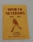 Rare Vintage 1952 1953 Sports Schedule Pocket Sports Notebook Stanford Roy Rogers Trigger