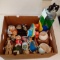 Vintage Sports Memorabilia Collectibles Box Lot Roller Derby Skate Baseball Japan 1950s 1960s 1970s