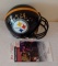 Ike Taylor Autographed Signed Micro Riddell NFL Football Steelers Helmet JSA COA