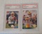 2 PSA GRADED Rookie Card Pair RC Mark Brunnell 8 NRMT Packers SP & Bowman 1993