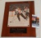 Bill Barber Autographed Signed NHL Hockey 8x10 Photo JSA COA Flyers Plaque