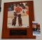 Bernie Parent Autographed Signed NHL Hockey 8x10 Photo JSA COA Flyers Plaque