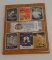 Yankees Plaque Vintage Topps Cards Ticket