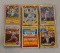 6 Different Vintage 1980s Drake's Promo Baseball Card Set Lot Many Stars HOFers