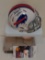 LeSean McCoy Autographed Signed Riddell NFL Football Mini Helmet Bills JSA COA