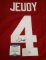 Jerry Jeudy Autographed Signed Alabama Football Custom Stitched Jersey Crimson Tide BAS Beckett XL