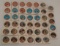 41 Different Vintage 1964 Topps Baseball Metal Coin Lot Starter Set Stars HOFers Kaline Robinson MLB