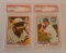 2 PSA GRADED Vintage 1978 Topps Baseball Card Pair Steve Garvey 7 NRMT (ST) & Willie Stargell 6 EXMT