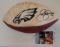 Sheldon Brown Autographed Signed Eagles NFL Logo Football JSA COA