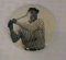 Vintage Baseball Stadium Pin Button 3'' Round MLB Babe Ruth Yankees HOF 1986