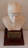 Vintage 1963 Baseball Sports Hall Of Fame Bust Plastic Head HOF Statue Joe DiMaggio Yankees
