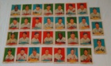 Vintage 1954 Red Heart Dog Food Baseball Card Near Set 31 Cards 31/33 SP Musial Spahn Fox Ashburn