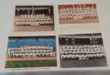 4 Vintage 8x10 NY Yankees Team Photo Lot 1940s 1950s 1960s 1970s Premium Issue