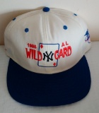 Vintage Snapback Hat Cap 1995 Wild Card New York Yankees First Year MLB Baseball New Era